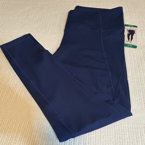 Danskin Women's High Rise Brushed Leggings with Reflective dots Size xl NWT - Picture 6 of 6